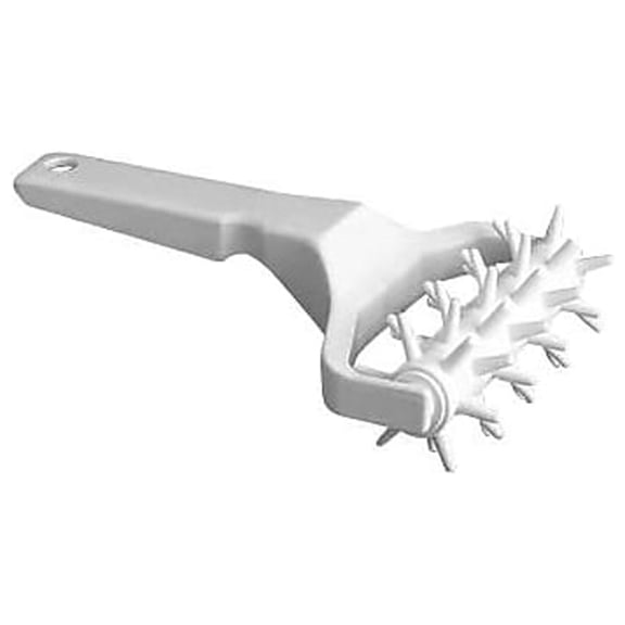 American Metalcraft Plastic Dough Docker, 5-1/2", Silver