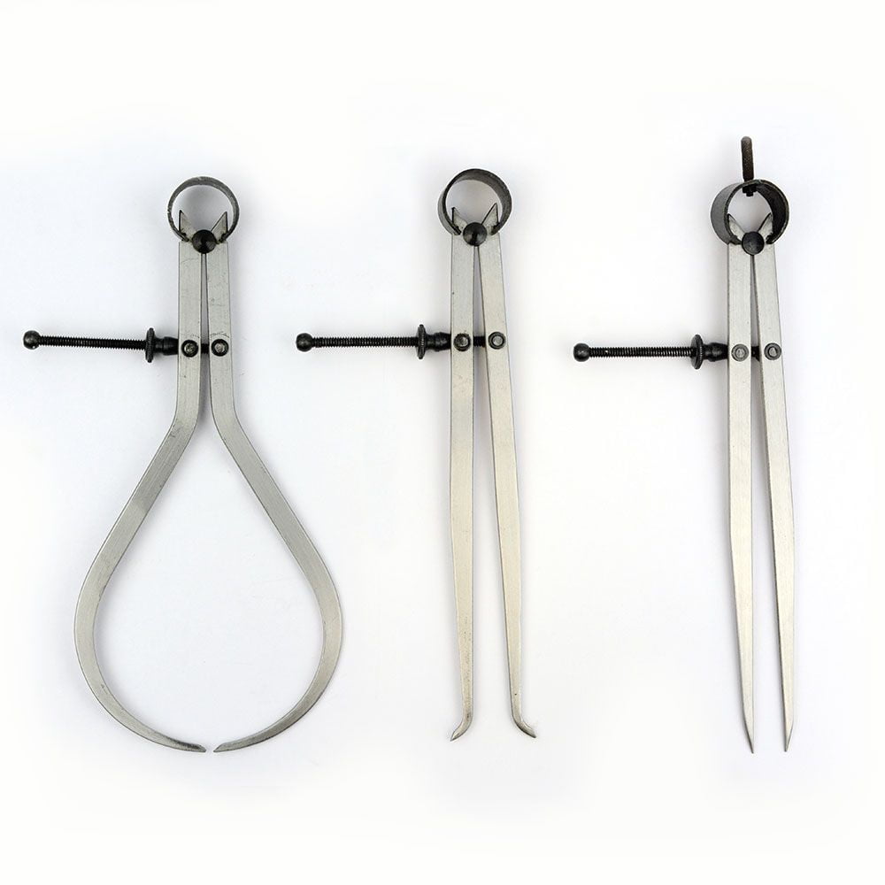 Mini Milling Lathe Spring Caliper Divider Tool 12" Metalworking Woodworking Tool Mini Milling Lathe Spring Caliper Divider Tool 12" Metalworking Woodworking Tool