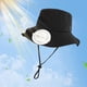 thumbnail image 1 of Sombrero de Refrigeración con Ventilador Yinane Negro, 1 of 5