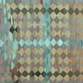 thumbnail image 1 of Ahgly Company Indoor Square Oriental Light Blue Traditional Area Rugs, 3' Square, 1 of 4