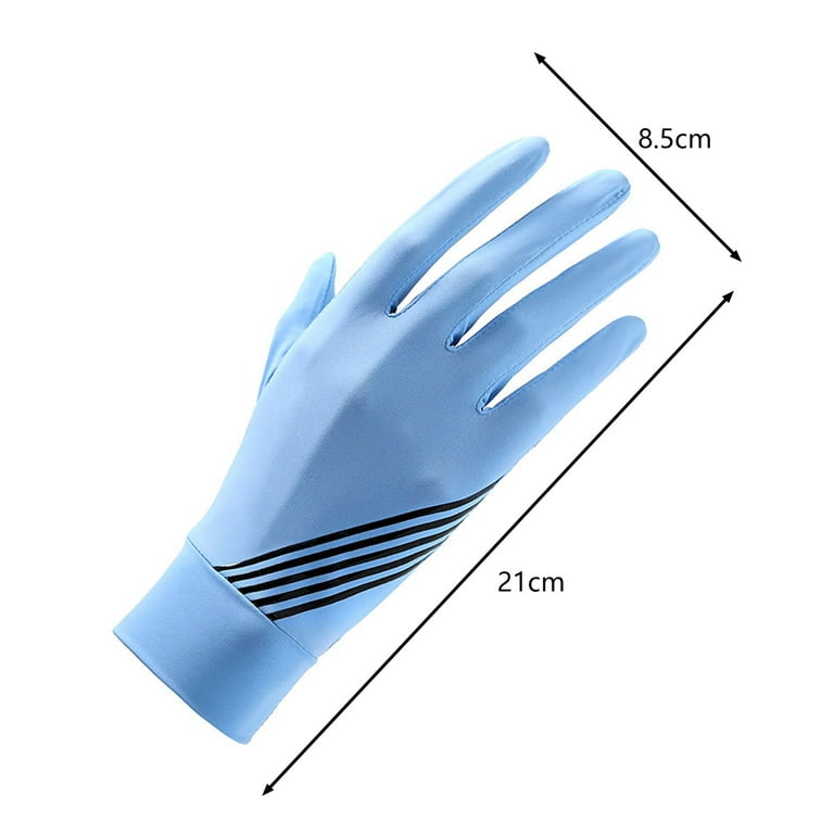 Women Uv Sun Protection Gloves Full Finger Touchscreen Non Slip