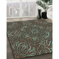 thumbnail image 3 of Ahgly Company Machine Washable Indoor Rectangle Transitional Dull-Sea Green Area Rugs, 5' x 8', 3 of 7