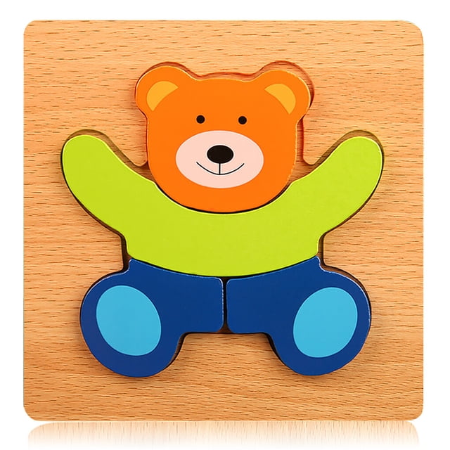 sweethay Juguete de de 1 a 3 años, juguete encantador con forma de vehículo de dibujos animados para interiores, juguetes preescolares para el Type2 NO2