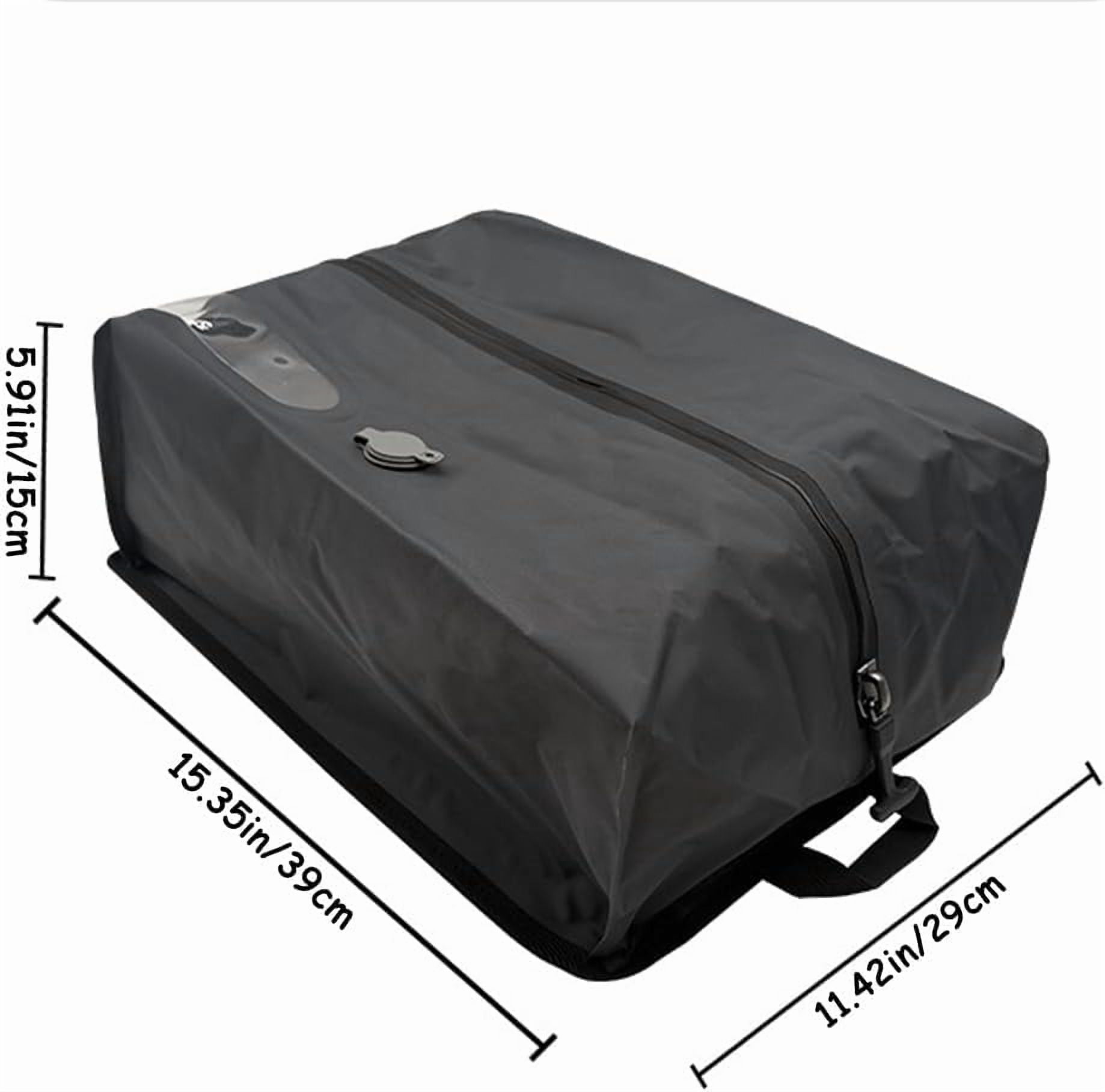 2packbag with Vacuum Bags for Suitcase, Travel Vacuum Bags with Pump Portable USB Electric Saver Backpack Storage Luggage Lightweight Air Compression Seal Packing Save Space