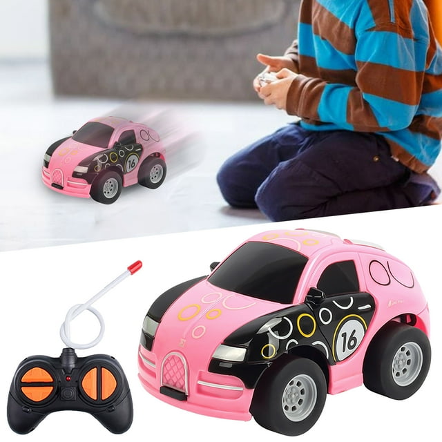 HUASHENG New Four Way Wireless Remote Control Off Road Car Model Children's Cartoon Toy Car