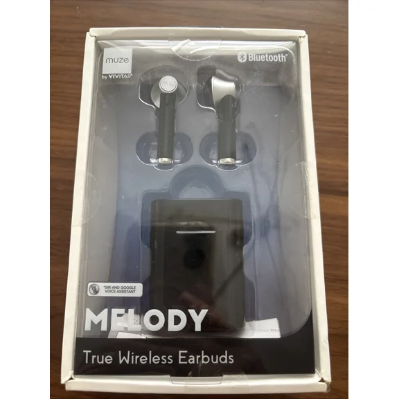 RHEA- Muze By Bivitar True Wireless Earbuds New