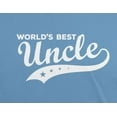 thumbnail image 4 of Old Glory Mens World's Best Uncle Short Sleeve Graphic T Shirt, 4 of 6