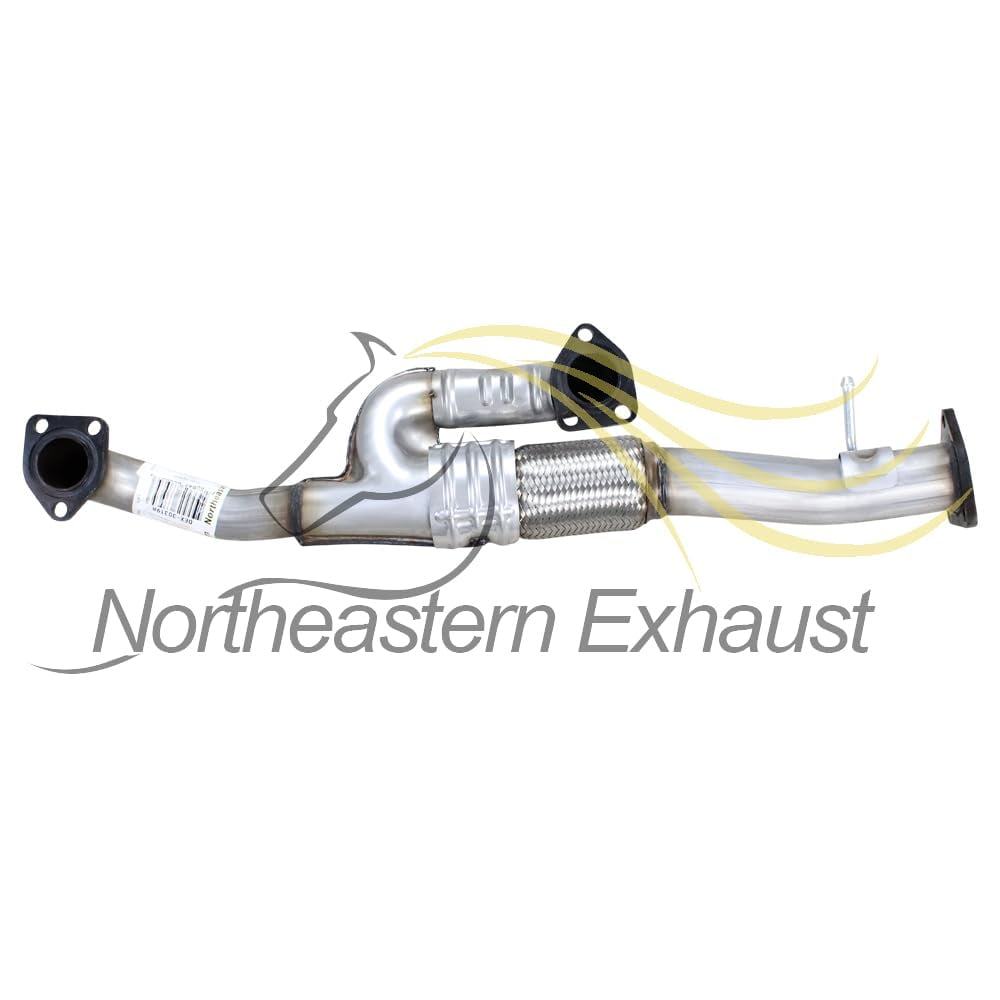 Northeastern Exhaust Front Pipe Fits 2010-2011 Honda Accord Crosstour 3.5L & 2012 Honda Crosstour 3.5L AWD - Direct Fit | Stainless Steel