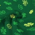 thumbnail image 5 of St. Patrick''s Day Throw Blanket, Lightweight Super Soft Cozy Fleece Green Lucky Shamrocks Irish Clover Pattern Bed Blanket Warm Flannel Blanket Gift for Sofa Couch Chair 40" x 50", 5 of 6