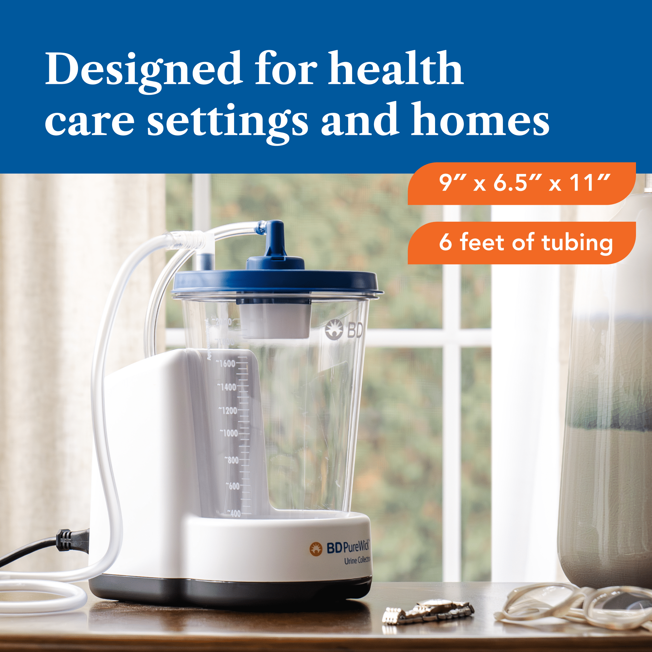 PureWick Urine Collection System, Non-Invasive Urine Management, PW100