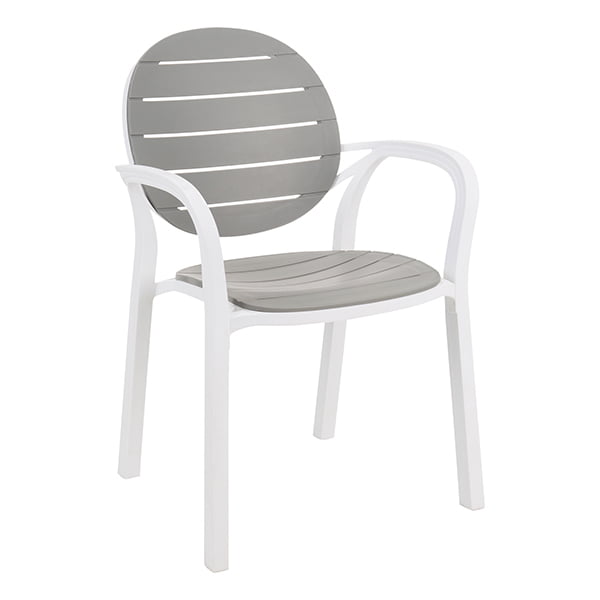 Pack of 2 Norwood Commercial Furniture Heavy-Duty Plastic Indoor/Outdoor Stack Chair