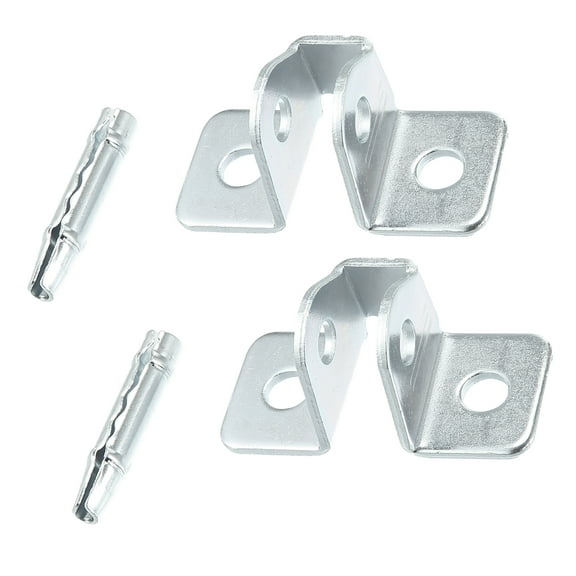 Unique Bargains 2 Set Door Check Bracket and Pin for Jeep Cherokee 1984-2001 55002361 2 Door Check Arm Assembly Repair Set on Left/Right