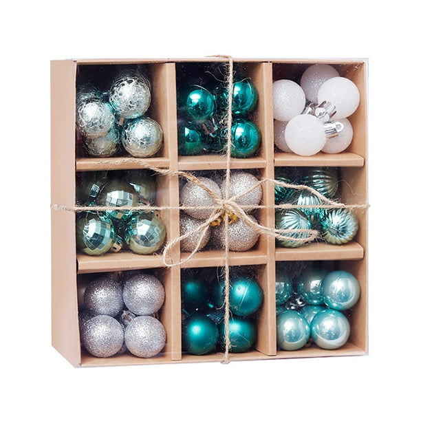 99PCS Christmas Ball Baubles Party Tree Decorations Hanging Ornament ...
