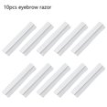 thumbnail image 1 of 3/10 Uds., maquinilla de afeitar para cejas, recortadora de cejas, juego de depilación para mujeres, maquinilla de afeitar para cara, recortadoras de cejas, cuchillas, afeitadora para maquillaje cosmético para mujeres Tan Jianjun unisex, 1 of 2