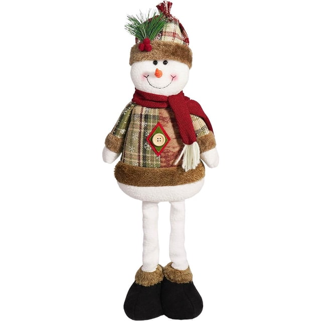 Décorations de Poupée Télescopiques de Noël, Décorations de Noël Rétractables, Douces pour Décorations de Poupée