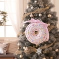 thumbnail image 2 of Adorno Colgante para de Navidad, Decoración Navideña, Portátil, Creativo, Colgante de Navidad para Cafetería, Hogar, Dormitorio, Apartamento, Re , coloridas Donas coloridas, 2 of 8