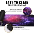 thumbnail image 4 of Galaxy Gaming Mouse Pad Red,Purple Nebula Extended Large Desk Pad Mouse Mat with Stitched Edges Mousepad and Long Non-Slip Rubber Base Mice Pad for Computer Laptop Gamers, 31.5x11.8 Inch, 4 of 6