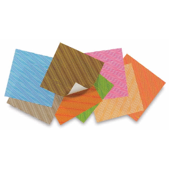 Wave Paper Assortment Pack - 5 7/8" x 5 7/8", Pkg of 40