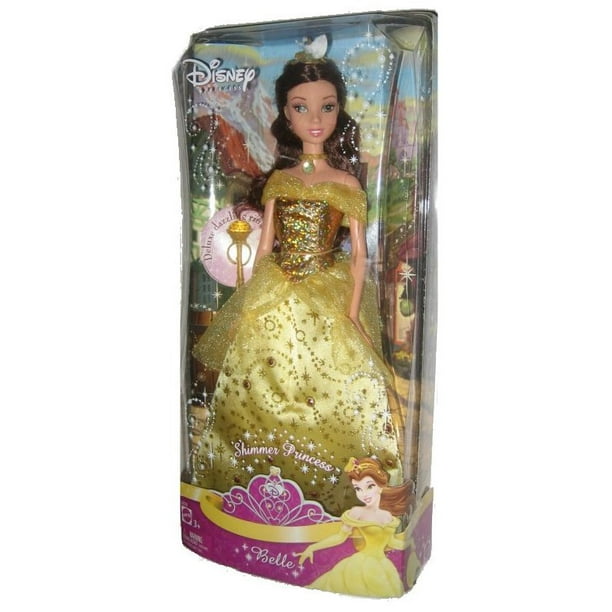 Benodigdheden Moeras rekruut Disney Princess Sparkle Gem Belle Mattel Doll - Walmart.com