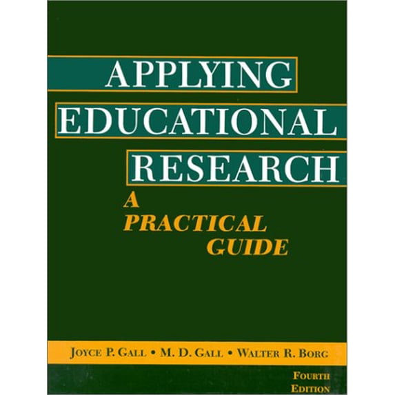 Pre-Owned Applying Educational Research: A Practical Guide (Hardcover) 0801319501 9780801319501