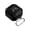 Black, variant on Fiber Patterns Case for Samsung Galaxy Buds 4 / Buds 4 Pro Rugged Shockproof Cover with Skull Switch and Carabiner