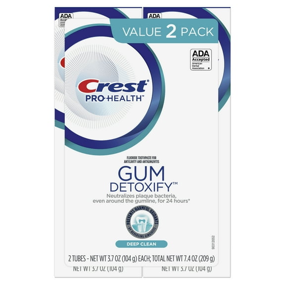 Crest Pro-Health Gum Detoxify and Restore Toothpaste, 2.6 oz, 2 Pack