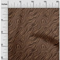 thumbnail image 2 of oneOone Cotton Jersey Brown Fabric Animal Skin Sewing Craft Projects Fabric Prints By Yard 58 Inch Wide, 2 of 4