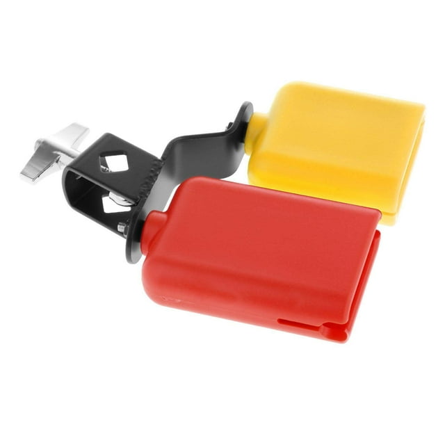 Double Mounted Bell Set Noisemaker Percussion Instrument Percussion drum Accessory Style E