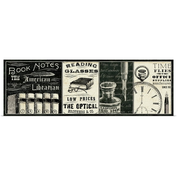 Great BIG Canvas | "Librarian I" Art Print - 36x12