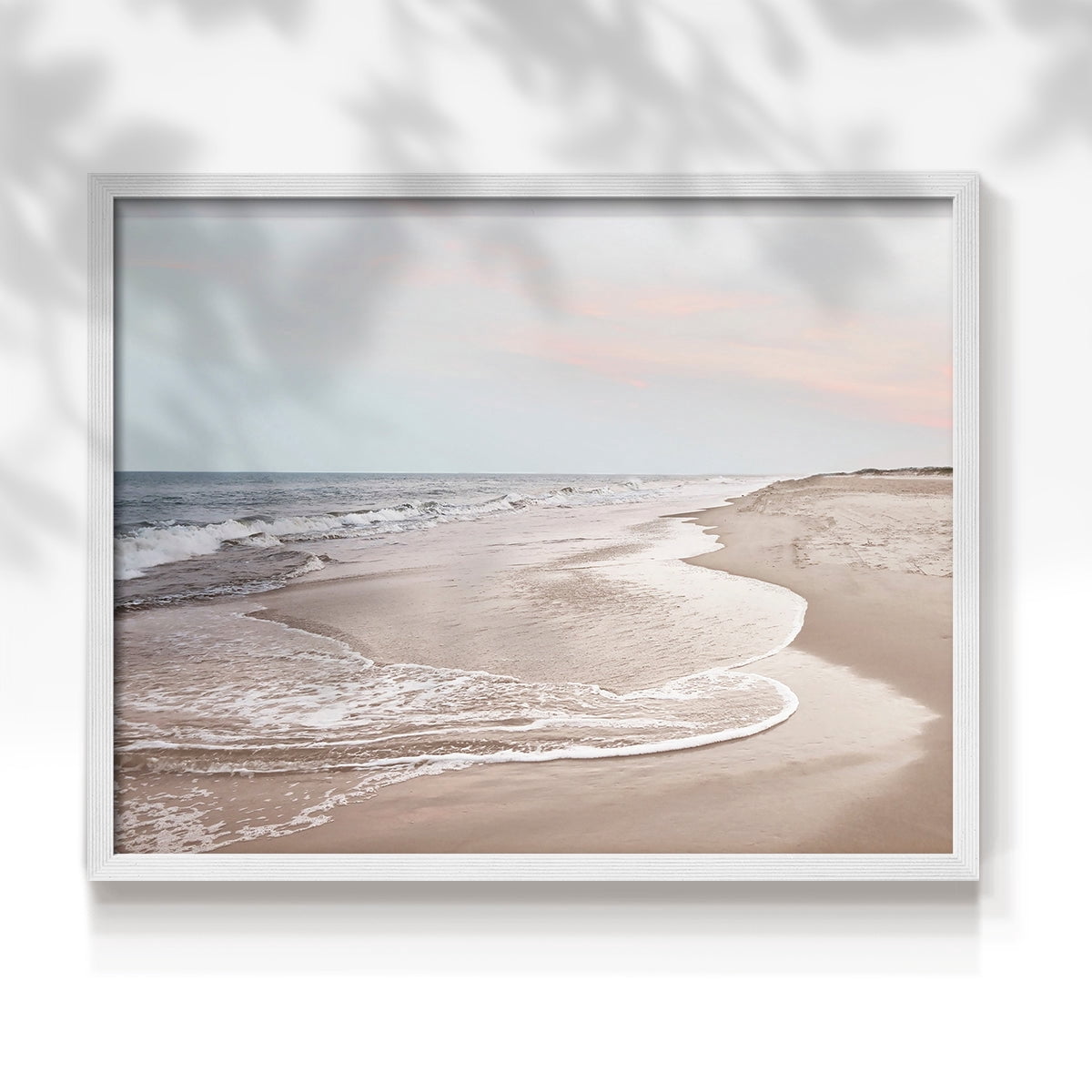 Corolla Soft Shore by Natalie Carpentieri - Restickable Framed Giclée Print