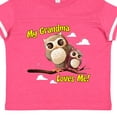 thumbnail image 4 of Inktastic My Grandma Loves Me Owl Boys or Girls Toddler T-Shirt, 4 of 5