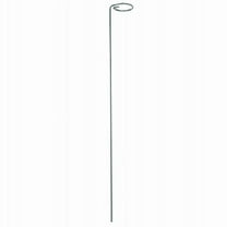 Panacea 89325GT 18" x 1-1/4" Single Loop Green Metal Plant Support Stakes - Quantity of 120