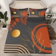 thumbnail image 2 of Castle Fairy Tree Leaves Full Size Sheets for Boys Girls,Stripes Bed Sheets, 2 of 7