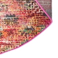 thumbnail image 4 of Rugs.com Vivid Collection Rug – 3 Ft Round Multi Medium-Pile Rug Perfect For Kitchens, Dining Rooms, 4 of 4