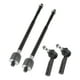 thumbnail image 1 of Kit de 4 piezas de extremos de barra de dirección interior y exterior para suspensión y dirección para Chevrolet Equinox 2005-2009, 1 of 7
