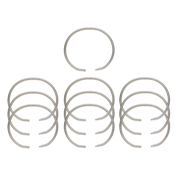 Tamper Proof Key Ring 3" Dia. (7 cm) 10 Pack