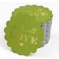 thumbnail image 4 of Inkdotpot Gold Foil Paper Hang Tags Made With Love Text Favor Tags 50 Piece, 4 of 6