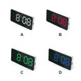 thumbnail image 2 of Alarma digital LED Hogar electrónico Pantalla grande Snooze Reloj de mesa Modo de atenuación Pantalla ajustable Despertar Relojes Dispositivos Verde Inevent HA039000-03B, 2 of 7