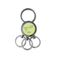 thumbnail image 1 of checal structure alcohol molecule stainless steel metal key holder chain keychain, 1 of 3