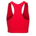 thumbnail image 3 of KOGMO Womens Ribbed Racerback Crop Tank Top, 3 of 5