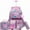 Pink Love, variant on Kids Rolling Backpack for Girls Cute Roller Backpacks for School with Lunch Box Trolley School Bag for Elementary Bookbag Ages 8-10