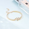thumbnail image 5 of Joyería de pulsera ajustable con patrón de insectos con personalidad de diamantes de imitación de aleación para mujer, 5 of 5