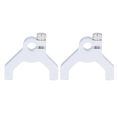 thumbnail image 2 of 2PCS M4 Thread Aluminum Clamp Mount Robot Shaft Accessories, Clamping Support For Parts, Wide Application With Proper Spacing And Anodized  Treatment, 2 of 8