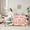 Green Pink, variant on Manfei Cartoon Gingerbread House 7-Piece Twin Bedding Sets,Cute Christmas Reindeer Bedding Comforter Set,Cute Chic Xmas Tree Sheet Sets For Kids Gitl,Ultra Soft Home Decor Reversible