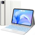 thumbnail image 1 of Funda con teclado CHESONA para iPad Air de 11 pulgadas con retroiluminación en 7 colores, 1 of 8
