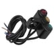 thumbnail image 1 of Interruptor de faro de motocicleta, interruptor de manillar de 12 V y 7/8 pulgadas, interruptor de luz de manillar, accesorio de motocicleta, valor inmejorable, 1 of 9