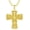 Gold, variant on Cross Necklace 925 Sterling Silver Eagle Necklaces Cross Religious Catholic Jewelry Christian Gifts for Men Women Unisex