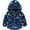 Dark blue dinosaur D, variant on WIBACKER Little Boys Polar Fleece Jacket Hooded Kids Autumn Winter Long Sleeve Thick Warm Outerwear - 1 Piece Dinosaur