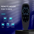 thumbnail image 2 of G10s Pro Voice Remote Control, 2.4G Bluetooth Replacement Voice Remote Control with Multi Function Panel and USB Receiver Compatible with Android System, 2 of 7