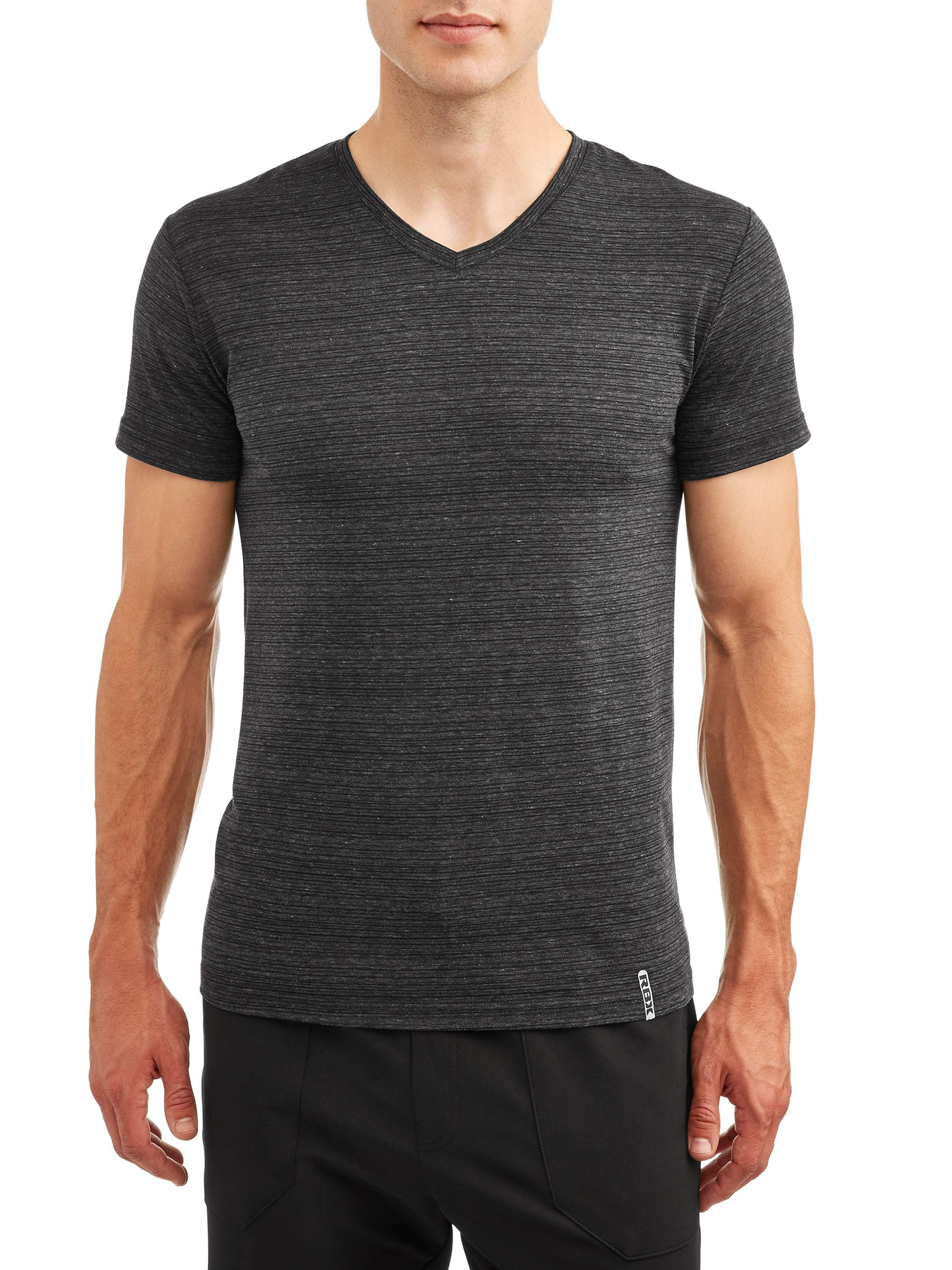 RBX - RBX Men's Ultra Soft Short-Sleeve V-Neck T-Shirt - Walmart.com ...
